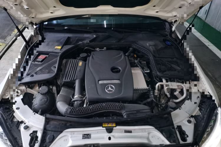 Used Mercedes-Benz C-Class 2015 Revised C 200 L Sport Edition Engine Bay