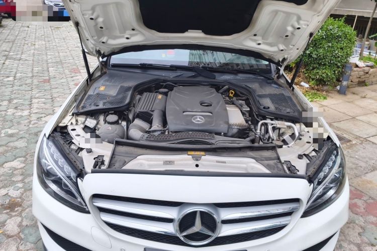 Used Mercedes-Benz C-Class 2015 Revised C 200 L Sport Edition Engine Bay