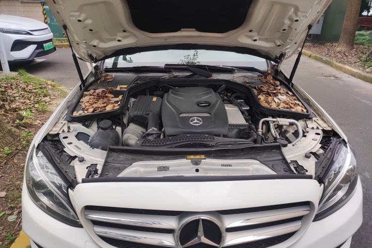 Used Mercedes-Benz C-Class 2015 Revised C 200 L Sport Edition Engine Bay