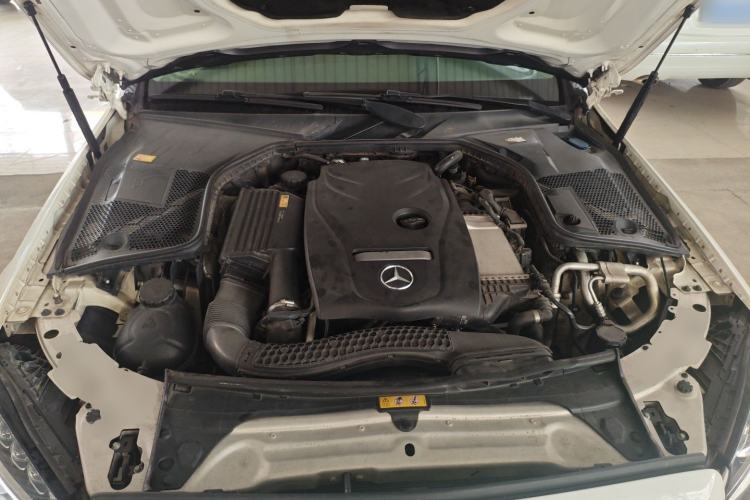 Used Mercedes-Benz C-Class 2015 C 200 station wagon Engine Bay