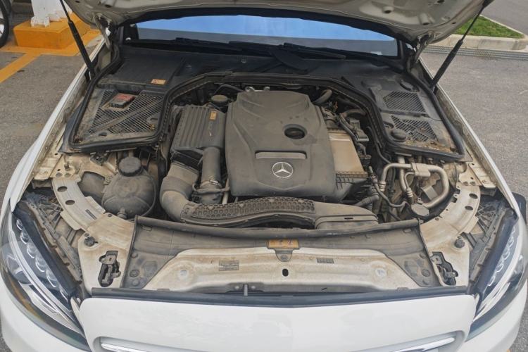Used Mercedes-Benz C-Class 2015 Revised C 200 L Sport Edition Engine Bay