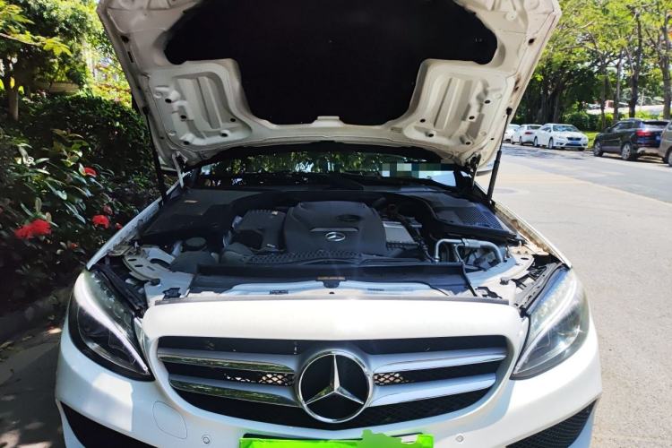 Used Mercedes-Benz C-Class 2015 Facelift C 180 L Engine Bay