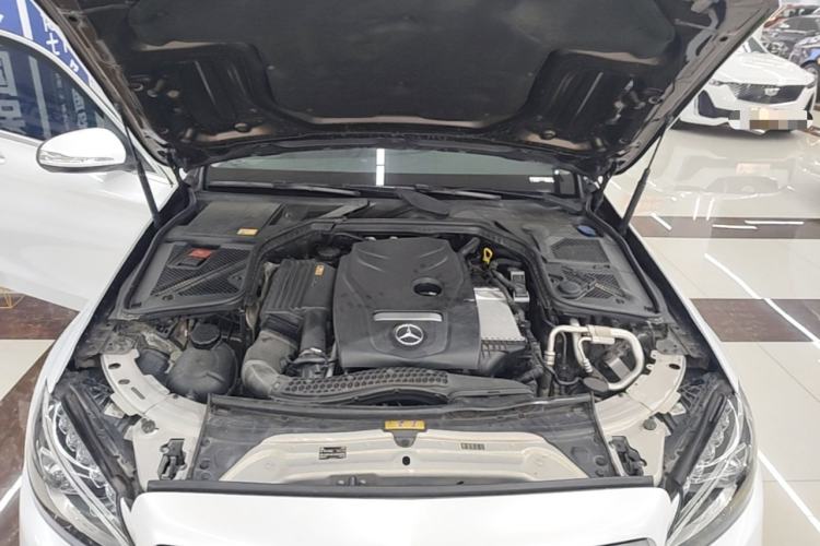 Used Mercedes-Benz C-Class 2015 Revised C 200 L Sport Edition Engine Bay