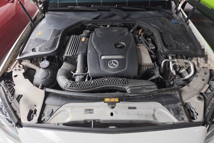 Used Mercedes-Benz C-Class 2015 Revised C 200 L Sport Edition Engine Bay