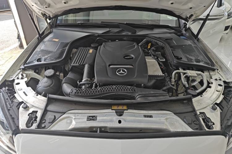 Used Mercedes-Benz C-Class 2015 Revised C 200 L Sport Edition Engine Bay