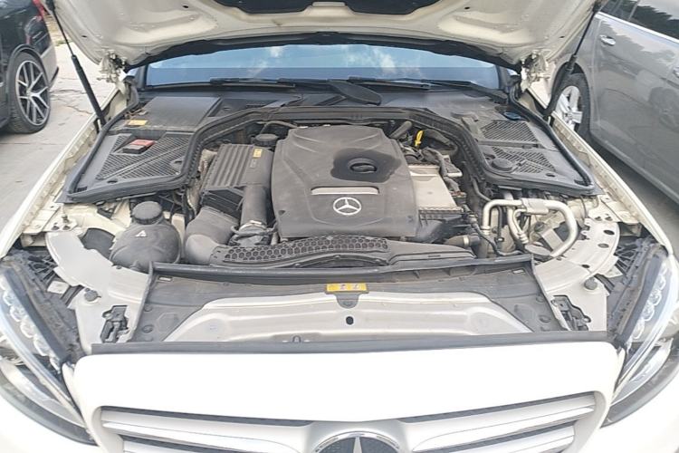 Used Mercedes-Benz C-Class 2015 C 200 station wagon Engine Bay