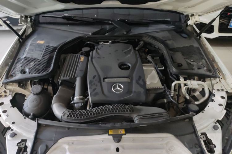 Used Mercedes-Benz C-Class 2015 C 200 station wagon Engine Bay