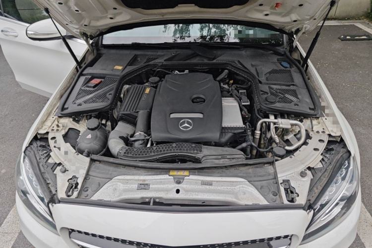 Used Mercedes-Benz C-Class 2015 Facelift C 200 L Engine Bay