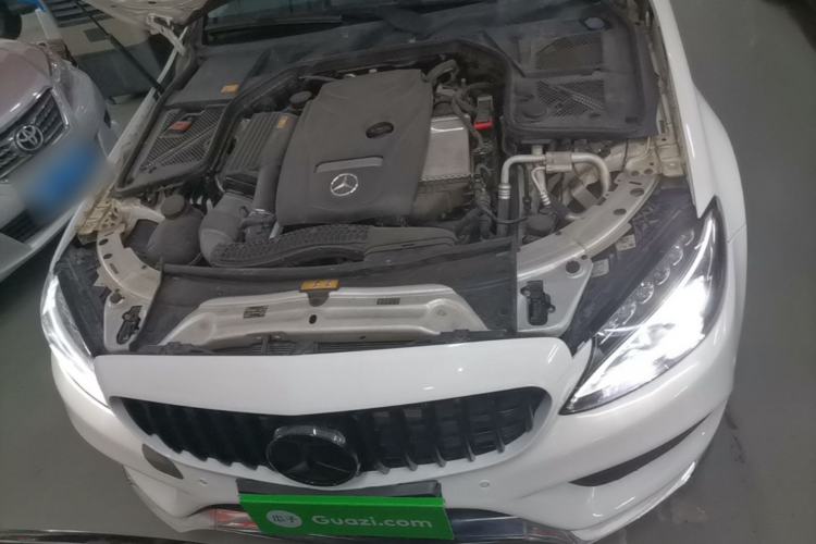 Used Mercedes-Benz C-Class 2015 C 200 L Sport Edition Engine Bay