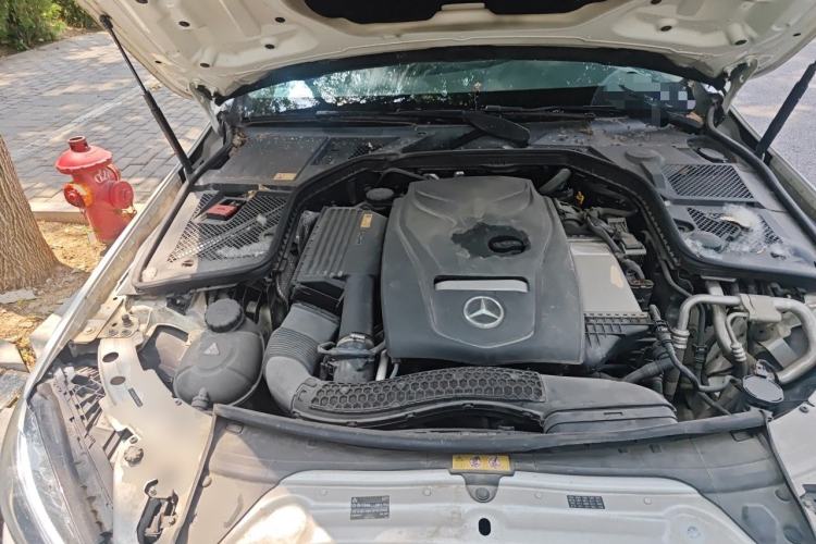 Used Mercedes-Benz C-Class 2015 Revised C 200 L Sport Edition Engine Bay
