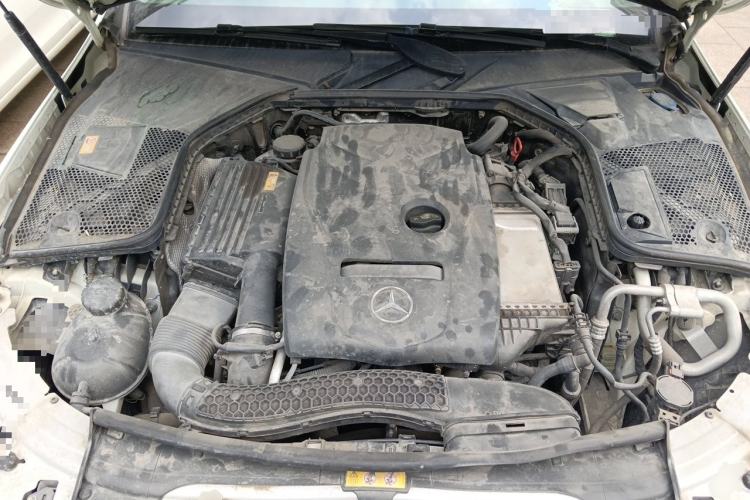 Used Mercedes-Benz C-Class 2015 Facelift C 180 L Engine Bay