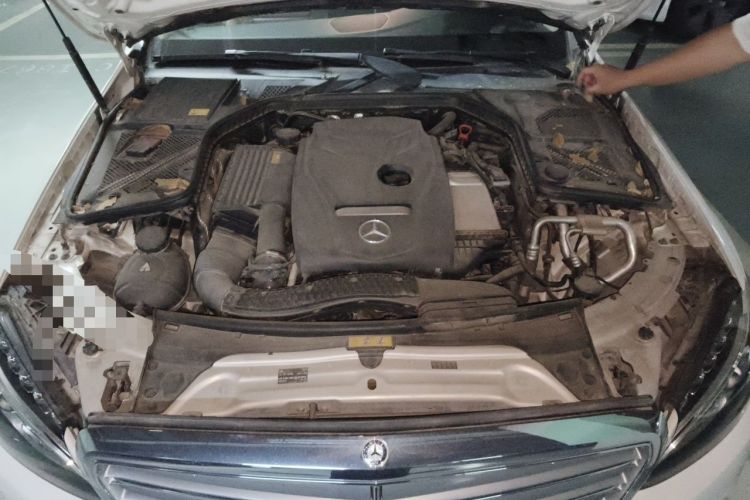 Used Mercedes-Benz C-Class 2015 Facelift C 180 L Engine Bay