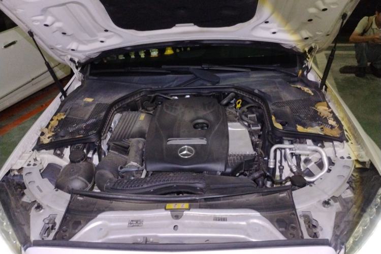 Used Mercedes-Benz C-Class 2015 Revised C 200 L Sport Edition Engine Bay