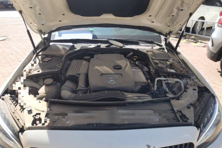 Used Mercedes-Benz C-Class 2015 Revised C 200 L Sport Edition Engine Bay