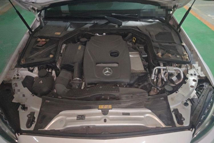 Used Mercedes-Benz C-Class 2015 Revised C 200 L Sport Edition Engine Bay