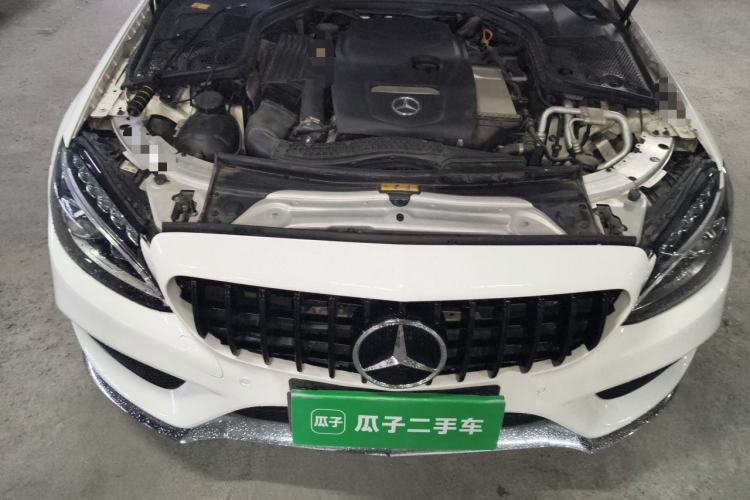 Used Mercedes-Benz C-Class 2015 C 200 station wagon Engine Bay