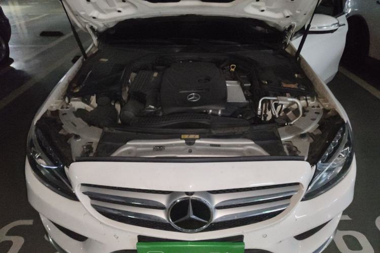 Used Mercedes-Benz C-Class 2015 Revised C 200 L Sport Edition Engine Bay