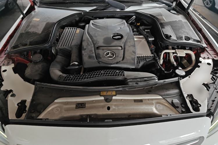 Used Mercedes-Benz C-Class 2015 Revised C 200 L Sport Edition Engine Bay
