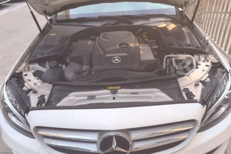 Used Mercedes-Benz C-Class 2015 Revised C 200 L Sport Edition Engine Bay