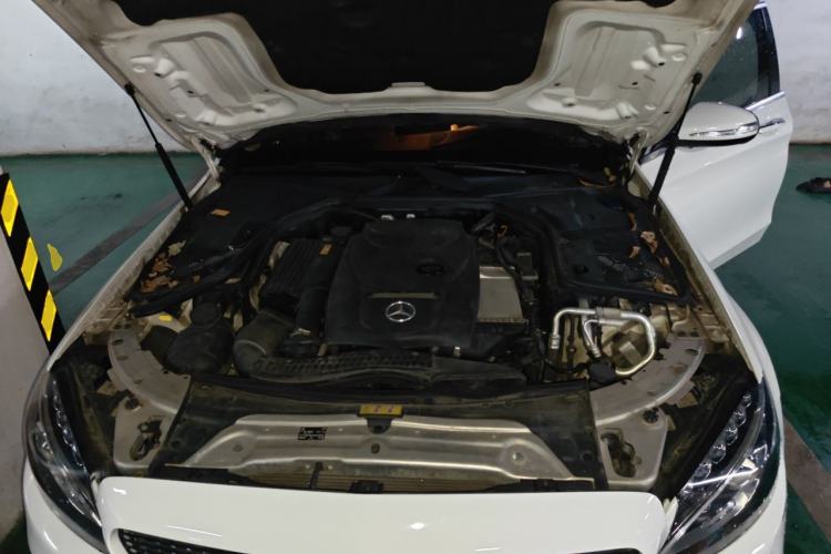 Used Mercedes-Benz C-Class 2015 Revised C 200 L Sport Edition Engine Bay