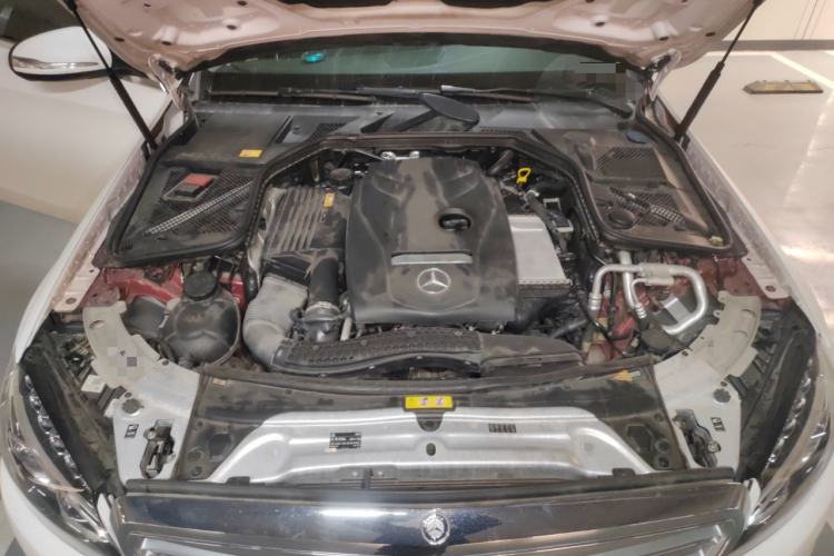 Used Mercedes-Benz C-Class 2015 C 200 L 4MATIC Engine Bay