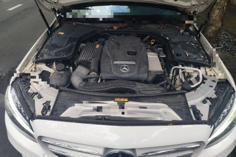 Used Mercedes-Benz C-Class 2015 Revised C 200 L Sport Edition Engine Bay