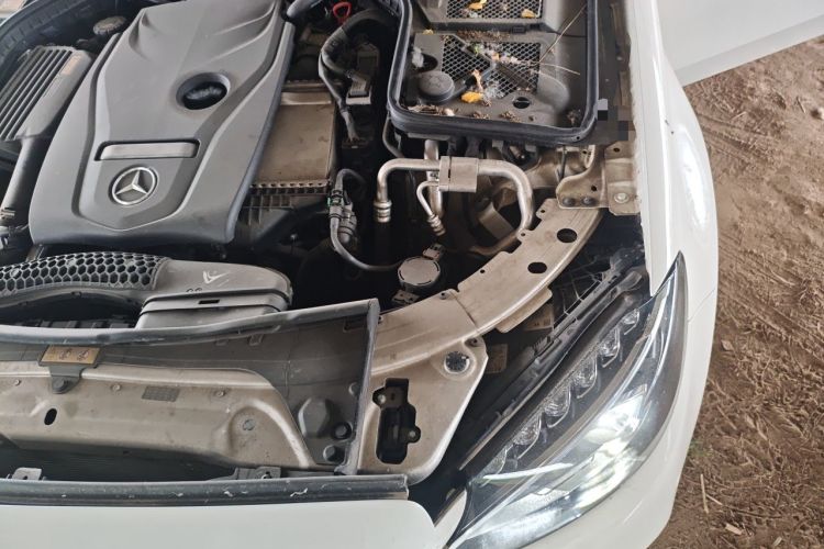 Used Mercedes-Benz C-Class 2015 Restyled C 180 L Sport Edition Engine Bay Left