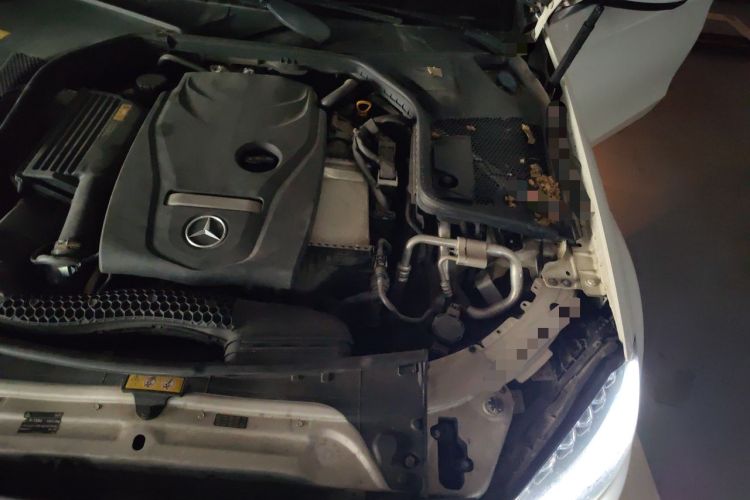 Used Mercedes-Benz C-Class 2015 Revised C 200 L Sport Edition Engine Bay Left