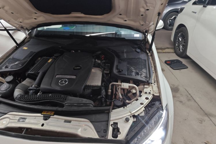 Used Mercedes-Benz C-Class 2015 Restyled C 180 L Sport Edition Engine Bay Left