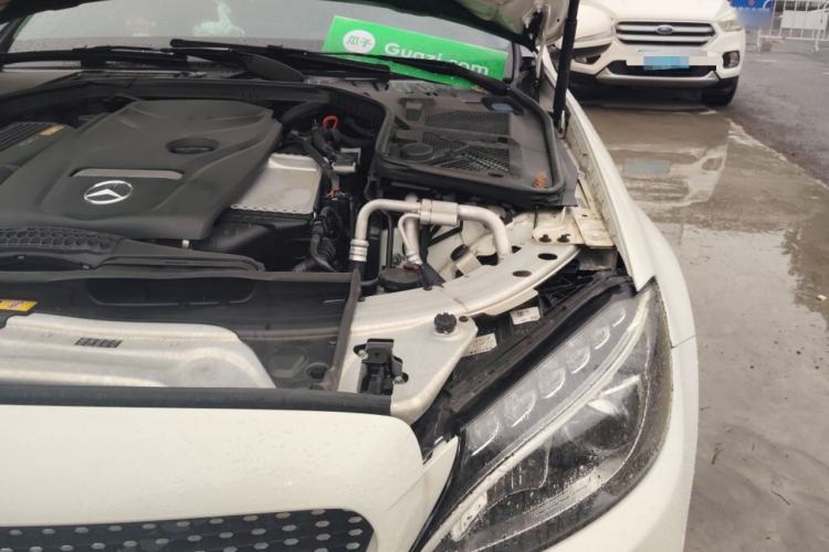 Used Mercedes-Benz C-Class 2015 Restyled C 180 L Sport Edition Engine Bay Left