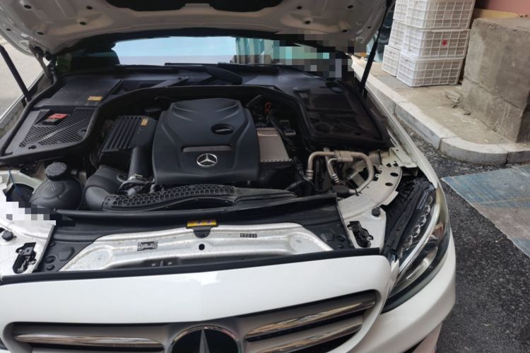 Used Mercedes-Benz C-Class 2015 C 180 L Sport Edition Engine Bay Left