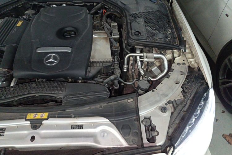 Used Mercedes-Benz C-Class 2015 Restyled C 180 L Sport Edition Engine Bay Left