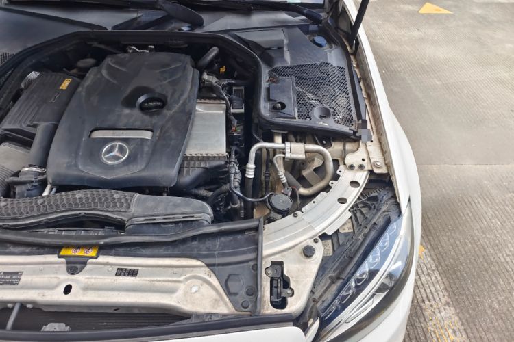Used Mercedes-Benz C-Class 2015 Revised C 200 L Sport Edition Engine Bay Left