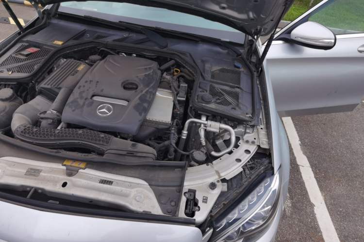 Used Mercedes-Benz C-Class 2015 C 200 L 4MATIC Sport Edition Engine Bay Left