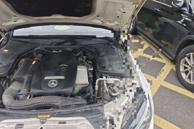 Used Mercedes-Benz C-Class 2015 C 200 L 4MATIC Sport Edition Engine Bay Left