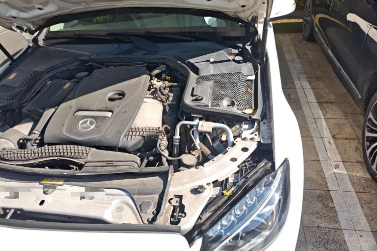 Used Mercedes-Benz C-Class 2015 Revised C 200 L Sport Edition Engine Bay Left