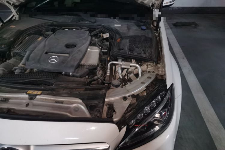 Used Mercedes-Benz C-Class 2015 Revised C 200 L Sport Edition Engine Bay Left