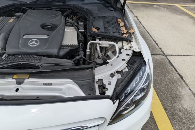 Used Mercedes-Benz C-Class 2015 C 200 L 4MATIC Sport Edition Engine Bay Left