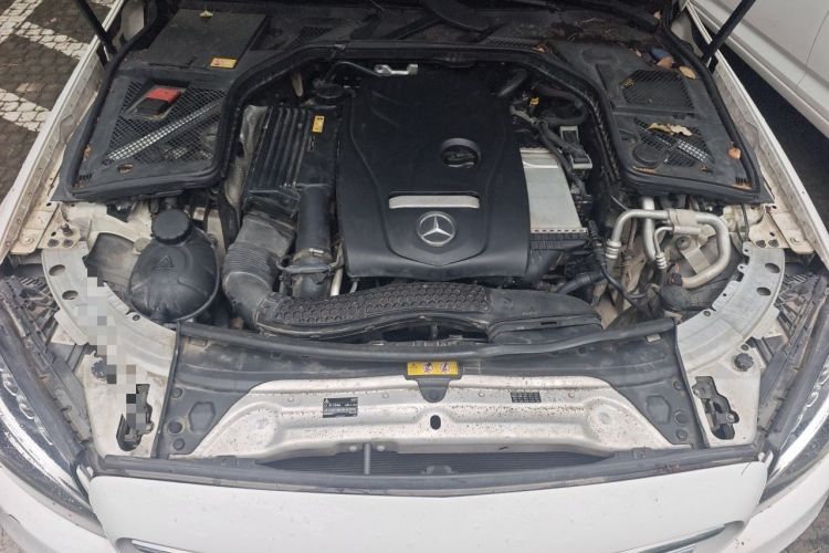 Used Mercedes-Benz C-Class 2015 Revised C 200 L Sport Edition Engine Bay