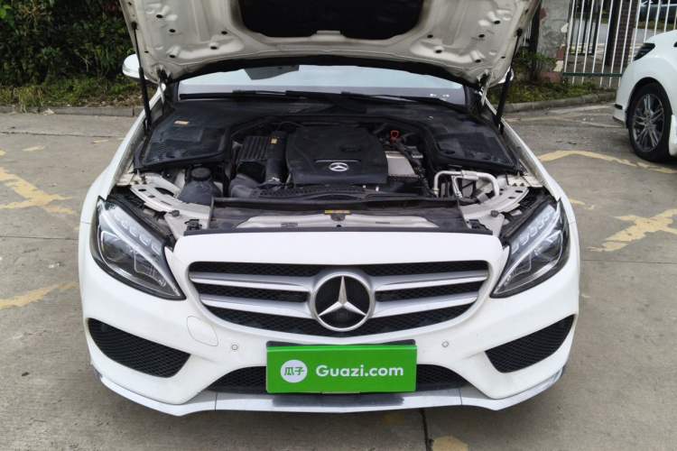 Used Mercedes-Benz C-Class 2015 Restyled C 180 L Sport Edition Engine Bay