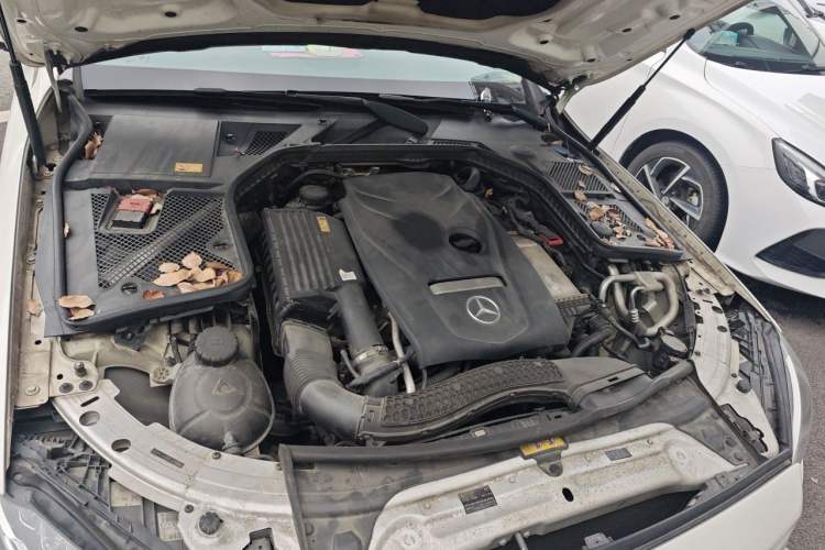 Used Mercedes-Benz C-Class 2015 Revised C 200 L Sport Edition Engine Bay