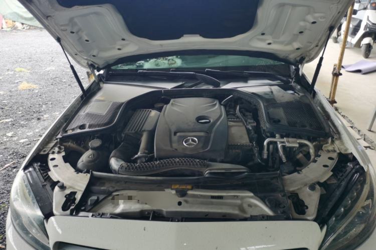 Used Mercedes-Benz C-Class 2015 Revised C 200 L Sport Edition Engine Bay