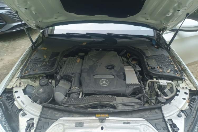 Used Mercedes-Benz C-Class 2015 Revised C 200 L Sport Edition Engine Bay
