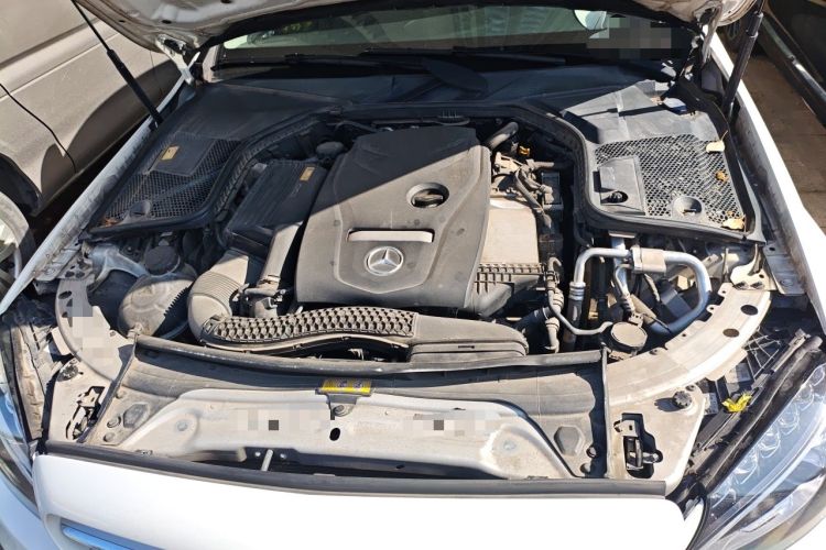 Used Mercedes-Benz C-Class 2015 Revised C 200 L Sport Edition Engine Bay