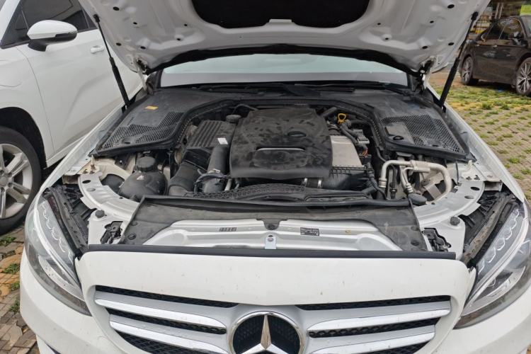 Used Mercedes-Benz C-Class 2015 Revised C 200 L Sport Edition Engine Bay
