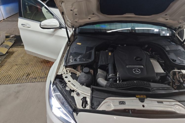 Used Mercedes-Benz C-Class 2015 Restyled C 180 L Sport Edition Engine Bay Right