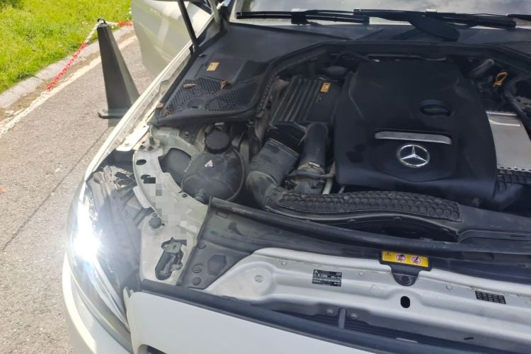Used Mercedes-Benz C-Class 2015 C 200 Sport Edition Engine Bay Right