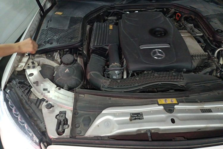 Used Mercedes-Benz C-Class 2015 Restyled C 180 L Sport Edition Engine Bay Right