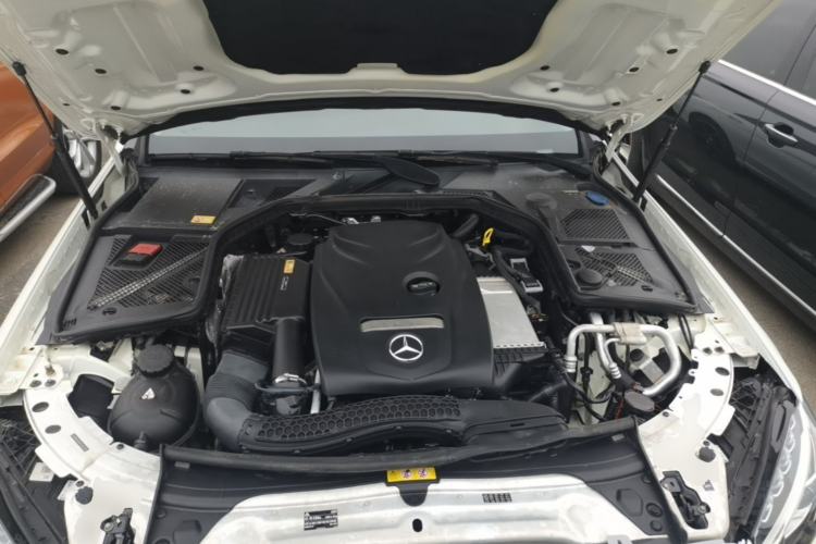 Used Mercedes-Benz C-Class 2015 C 200 L 4MATIC Engine Bay