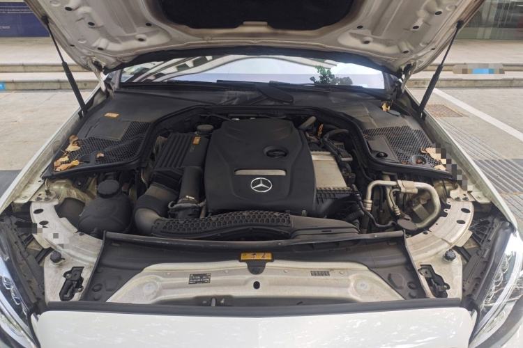Used Mercedes-Benz C-Class 2015 Revised C 200 L Sport Edition Engine Bay